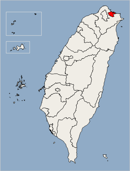 ملف:Keelung City Location Map.png