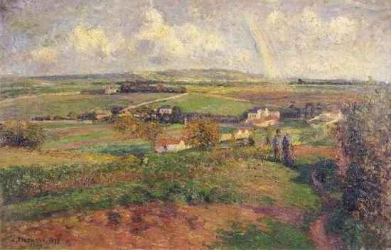 ملف:Camille Pissarro The Rainbow.jpg