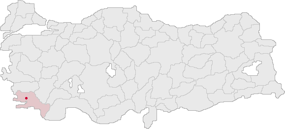 ملف:Muğla Turkey Provinces locator.gif