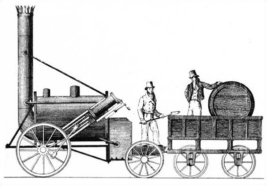 ملف:Stephenson's Rocket drawing.jpg