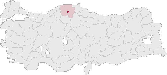 ملف:Kastamonu Turkey Provinces locator.gif