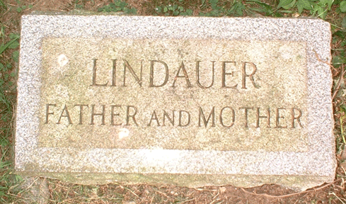 ملف:Charles Frederick Lindauer tombstone.gif