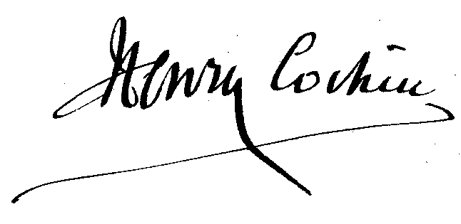 ملف:Signature d'Henry Cochin.png