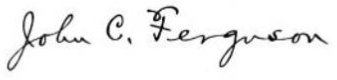 ملف:Signature of John Calvin Ferguson.png