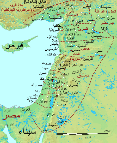 ملف:Syria in the 9th century-ar2.png