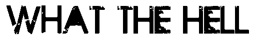 ملف:What the Hell - Logo.gif
