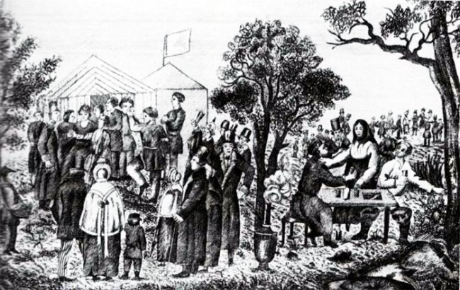 ملف:Народное гулянье в Сокольниках 1 мая Гравюра XIX в.jpg