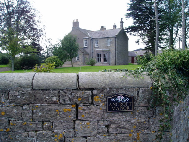 ملف:Ancroft Manor. Ancroft. - geograph.org.uk - 284687.jpg
