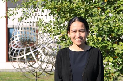 ملف:Jennifer Balakrishnan at Oberwolfach (2018).jpg