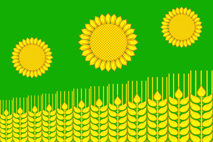 ملف:Flag of Ilinskoe (Kushchyovsky rayon).png