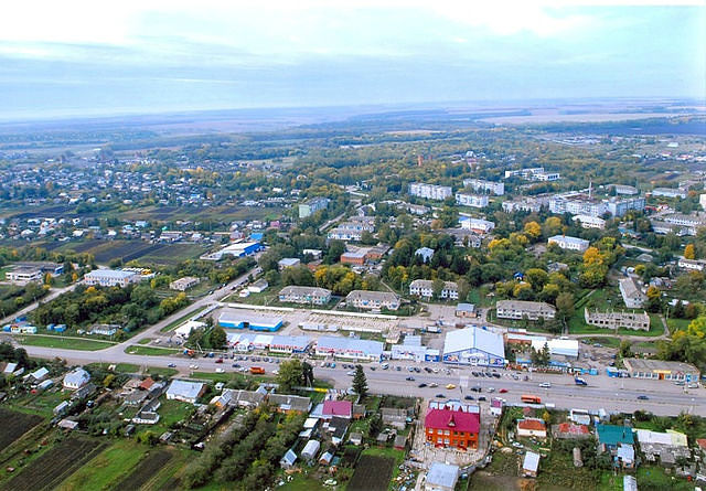 ملف:Вид сверху п. Теплое.jpg