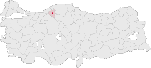 ملف:Karabük Turkey Provinces locator.gif
