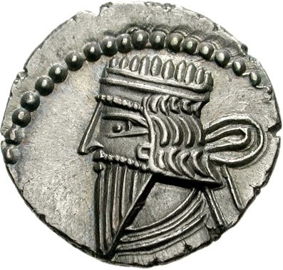 ملف:Coin of Mithridates V of Parthia, Ecbatana mint.jpg