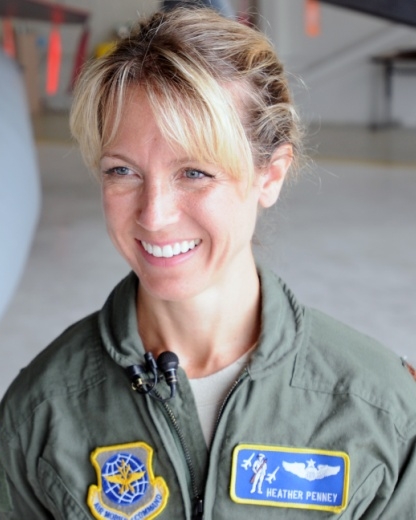 ملف:Major Heather “Lucky” Penney.jpg