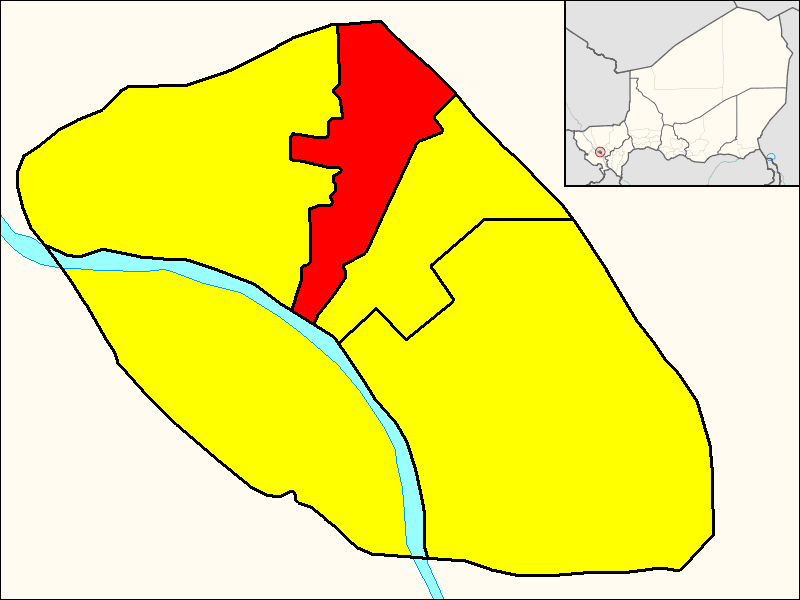 ملف:Commune II (Niamey Map).png