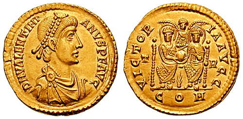 ملف:Solidus Valentinian II trier RIC 090a.jpg