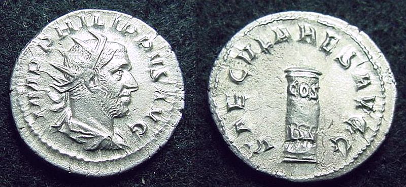 ملف:Antoninianus Philip - Philip.jpg