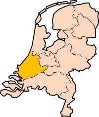 ملف:Zuid Holland-Position.png