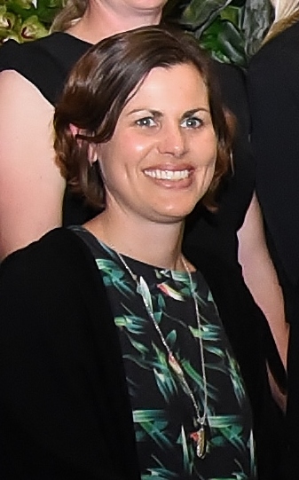 ملف:Cath Cheatley of the first WSLA intake (cropped).jpg