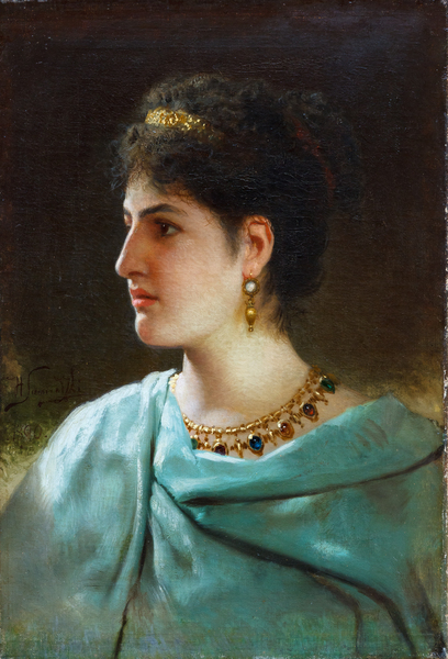 ملف:Henryk Siemiradzki. Portrait of a Roman Woman..jpg