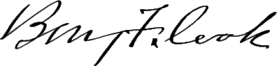 ملف:Signature of Benjamin Franklin Cook (1833–1915).png