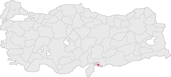 ملف:Kilis Turkey Provinces locator.gif