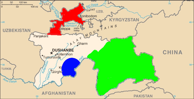 ملف:Tajikistan fractions in civil war.gif