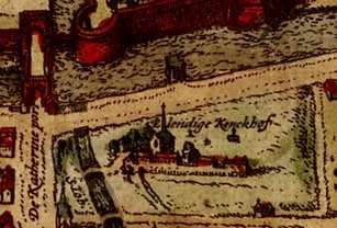 ملف:Ellendigenkerkhof te Utrecht in stadsplattegrond uit ca 1572.jpg