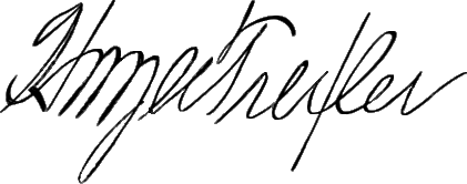 ملف:Signature of Harry Clay Trexler (1854–1933).png