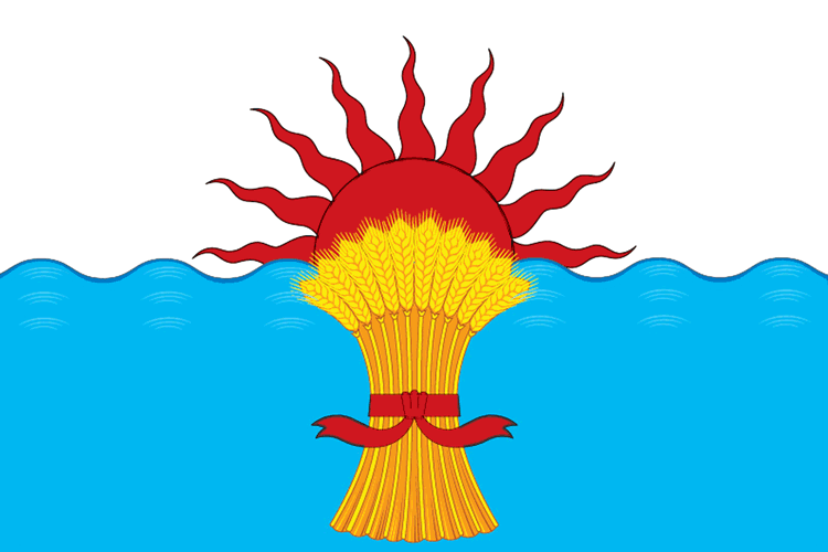 ملف:Flag of Korzhovskoe rural settlement.png