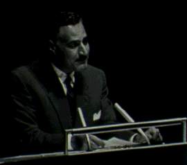 جمال عبدالناصر مع الرئيس اليوغسلافى تيتو