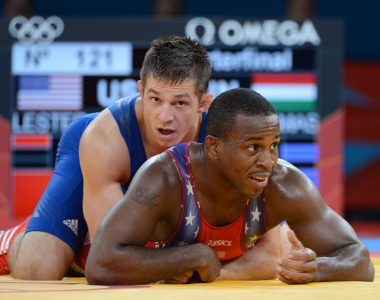 ملف:Tamás Lőrincz vs Justin Lester 2012b.jpg