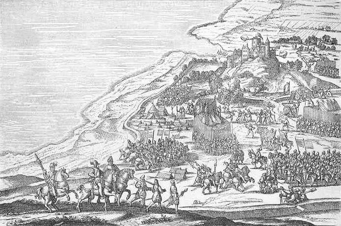 ملف:Fredrik II conqueres Älvsborg 1563.jpg