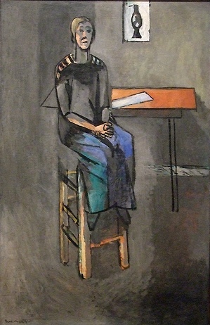 ملف:Matisse Woman on a high stool.jpg