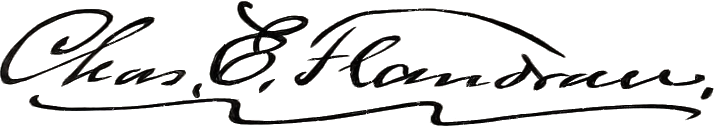 ملف:Signature of Charles Eugene Flandrau (1828–1903).png