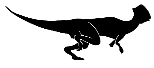 ملف:Pachycephalosauria silhouette.png