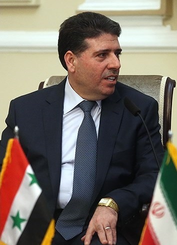 ملف:Wael Nader al-Halqi in Tehran.jpg