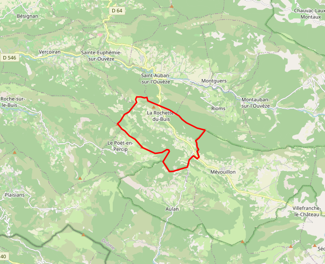 ملف:La Rochette-du-Buis OSM 01.png