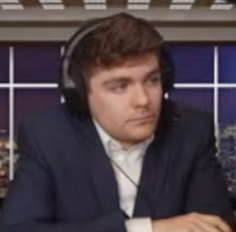 ملف:Nick Fuentes screencap from July 2022 virtual debate.png