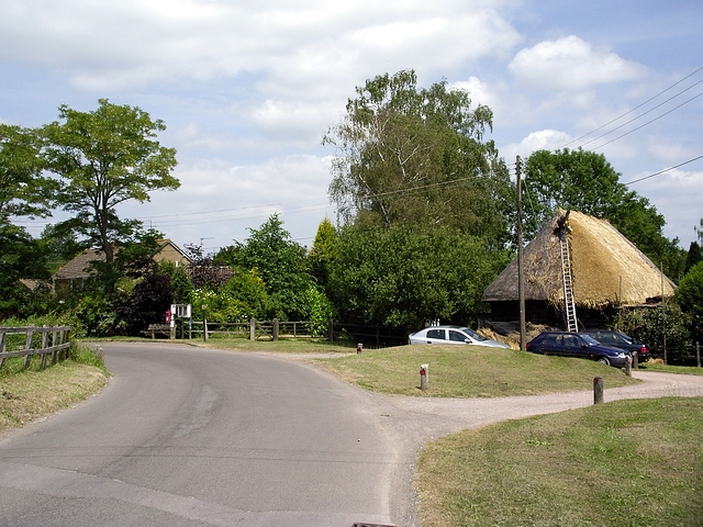 ملف:Rethatching in East Grimstead - geograph.org.uk - 192696.jpg