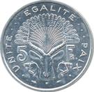 5 Djiboutian Francs in 1991 Reverse.jpg
