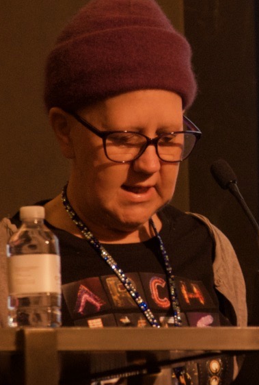 ملف:Dr Lise Summers at the ASA conference Burswood 2018 (cropped).jpg