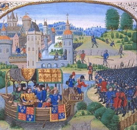 ملف:Richard II meets rebels.jpg