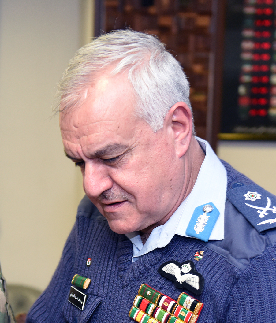 ملفYousef Huneiti, Chairman of the Joint Chiefs of Staff of the Jordan