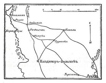 ملف:Карта к статье «Любомль». Военная энциклопедия Сытина (Санкт-Петербург, 1911-1915).jpg
