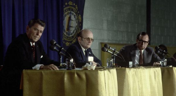 ملف:Reagan-Bush Nashua 1980 debate.jpg