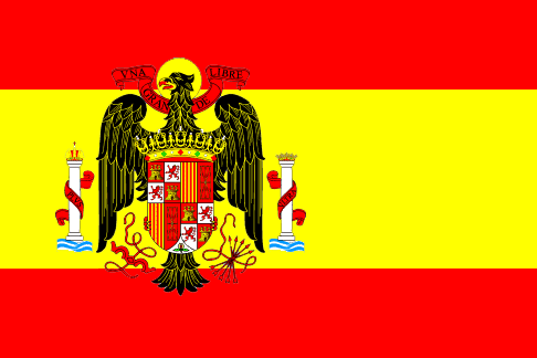 ملف:Flag of the Spain Under Franco.png
