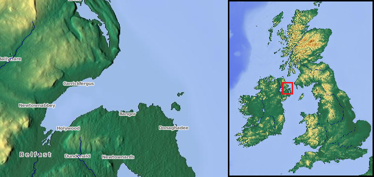 ملف:Belfast Lough location.png