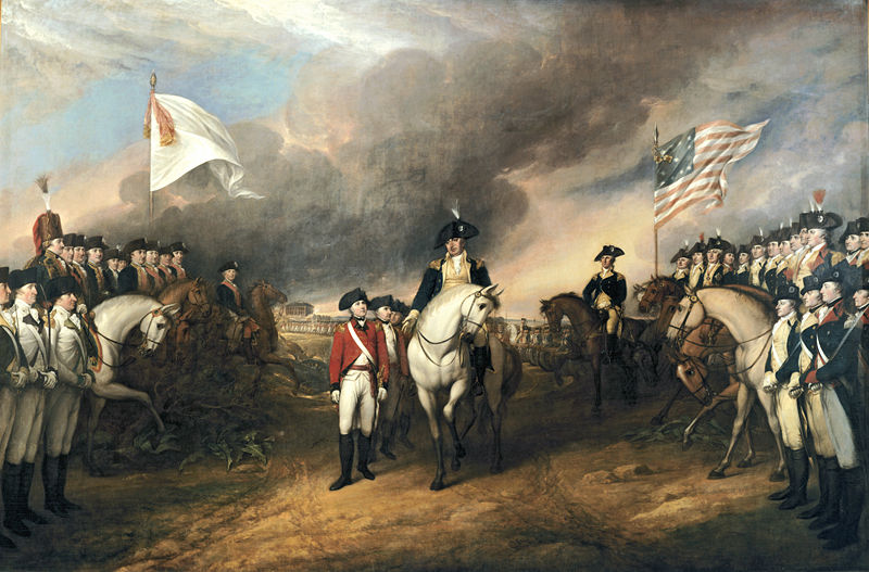 ملف:Surrender of Lord Cornwallis.jpg