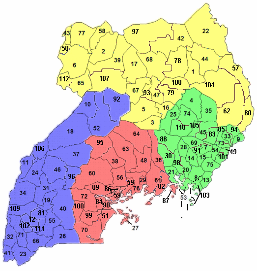 ملف:Uganda districts 2010.png